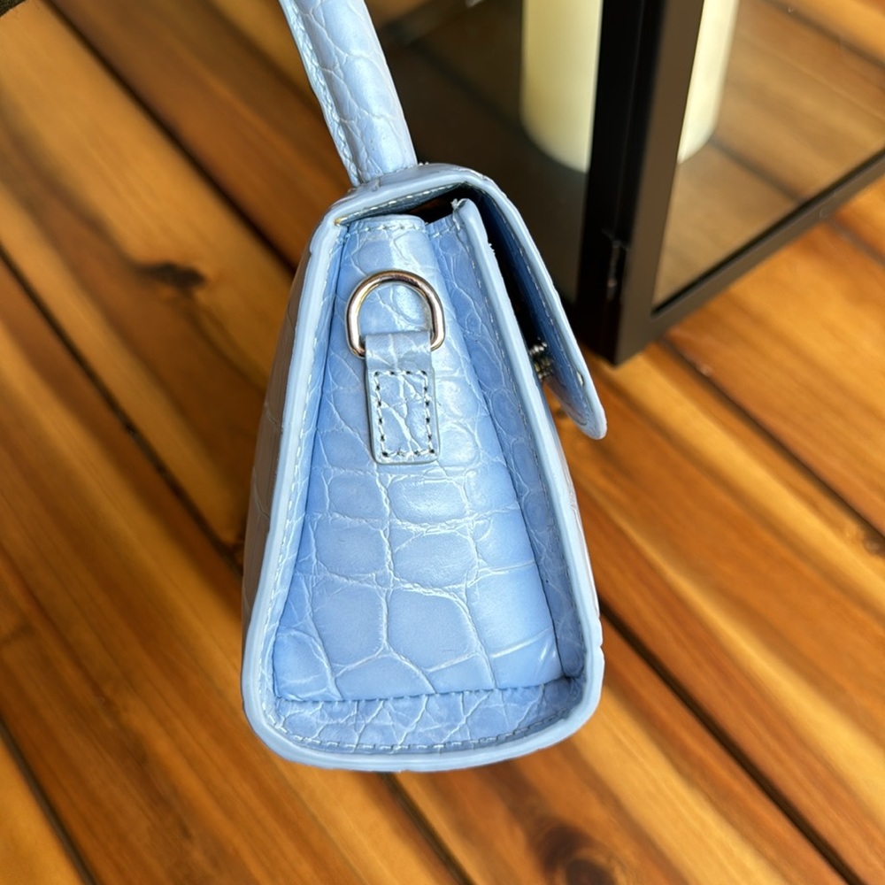 By Far Blue Mini Purse - Picture 6 of 9